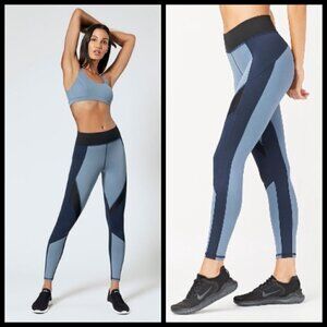 💕MICHI💕 Extension Legging Deep Sea Navy Storm Blue Medium M NWT